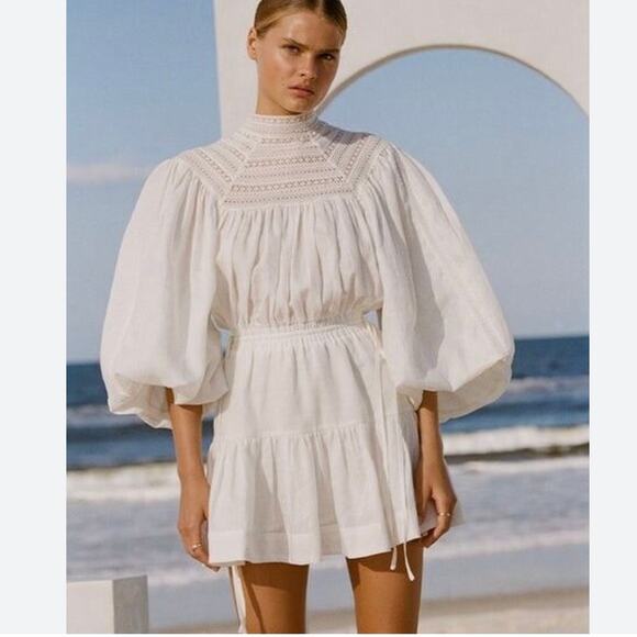 Shona Joy Linen Dress - Picture 1 of 5
